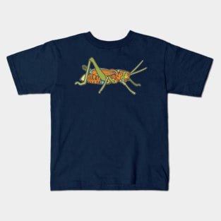 Colorful Grasshopper Kids T-Shirt